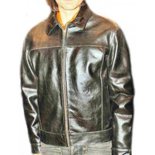 Man leather jacket model Pilar