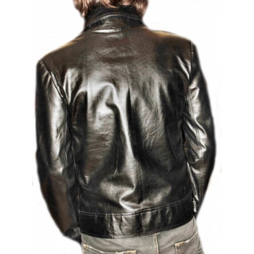 Man leather jacket model Octavio