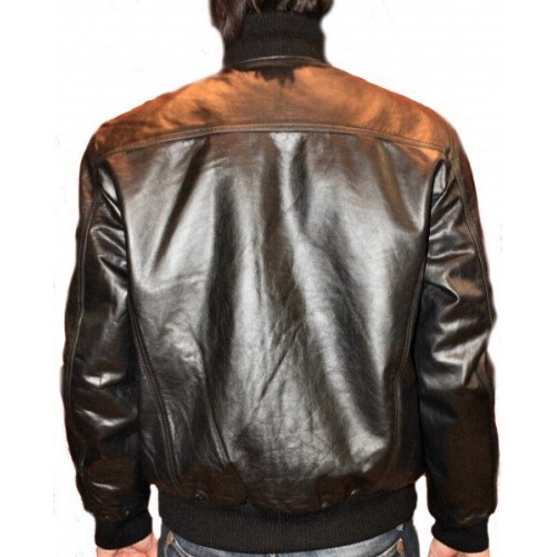 Man leather jacket model Octavio