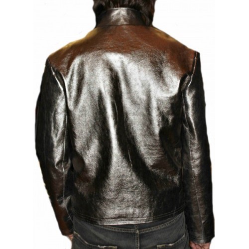 Man leather jacket model Luigi
