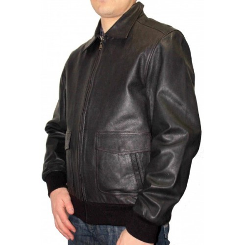 Man leather jacket model Jack