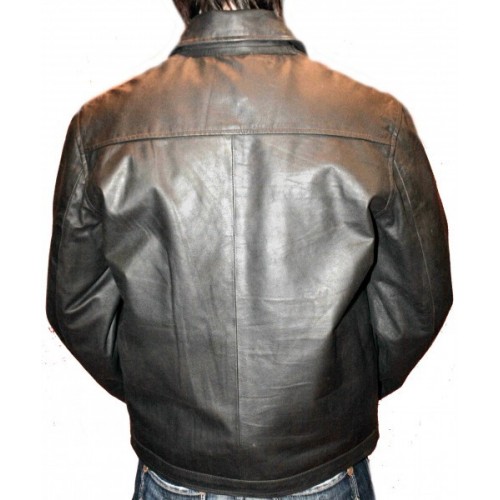 Man leather jacket model Harvey