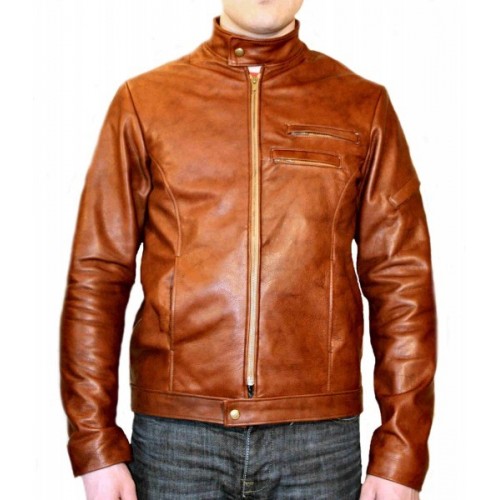 Blouson homme vachette couleur gold modèle Arthur