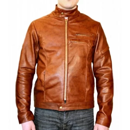Blouson homme vachette couleur gold modèle Arthur