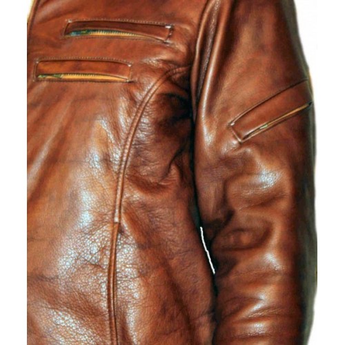 Blouson homme vachette couleur gold modèle Arthur