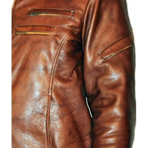 Blouson homme vachette couleur gold modèle Arthur