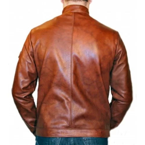 Blouson homme vachette couleur gold modèle Arthur