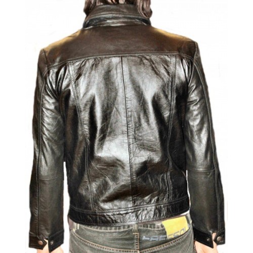 Man leather jacket model Francis