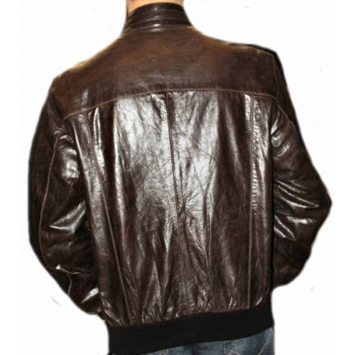 Man leather jacket model Felix