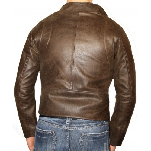 Man leather jacket model Elton