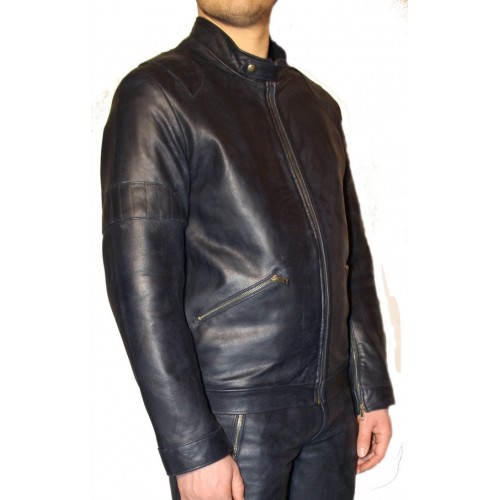 Man leather jacket model Cosmik