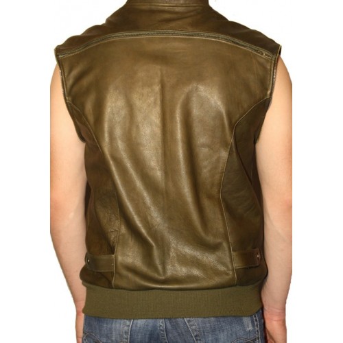 Man leather jacket model Brando