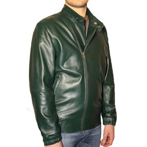 Man leather jacket model Bobby
