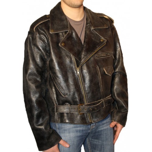 Man leather jacket model Bill