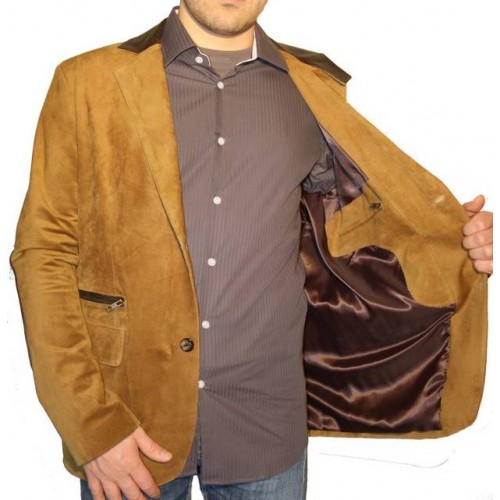 Man leather jacket model Arthur