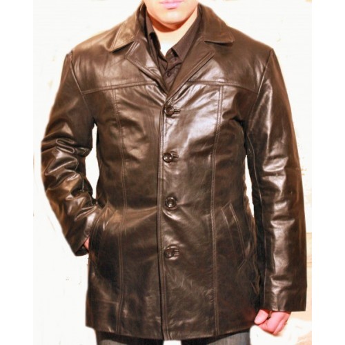 Man leather jacket model Dave