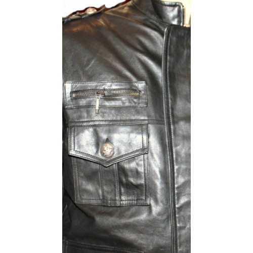 Man leather jacket model Filipe