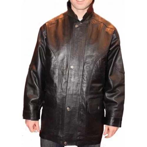 3/4 homme agneau noir