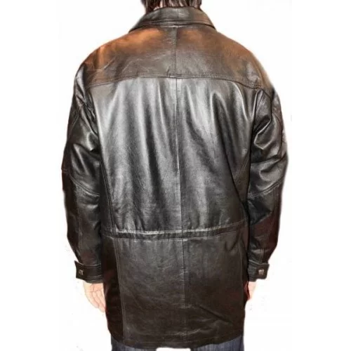 3/4 homme agneau noir