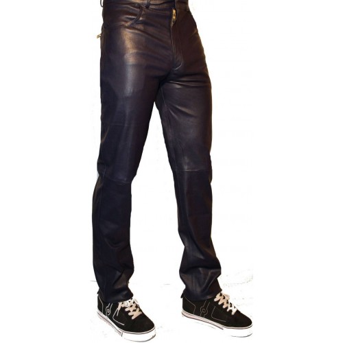 Man leather shirt model Barry