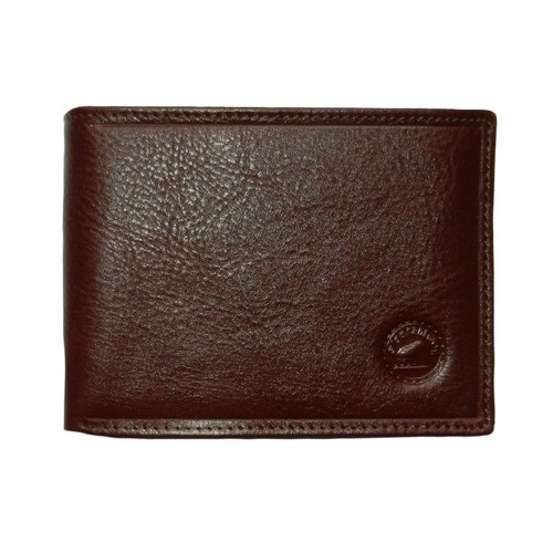 ﻿﻿﻿﻿﻿﻿﻿Portefeuille cuir vachette marron, monnaie, billets, cartes de crédit