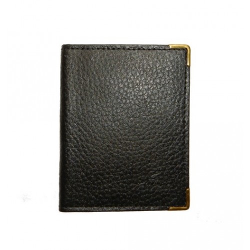 Porte-cartes cuir noir