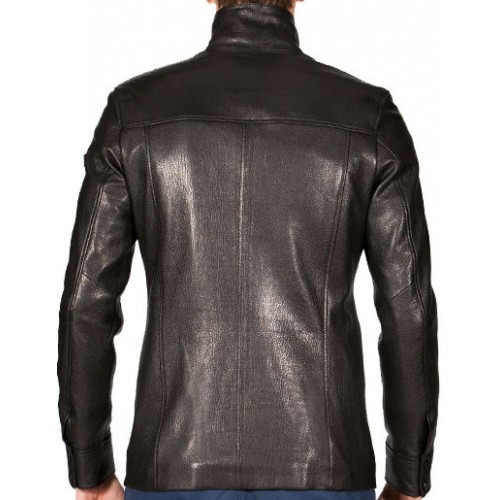 Man leather jacket model Manuel