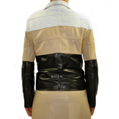 Doublure satin d'un 3/4 en fourrure
