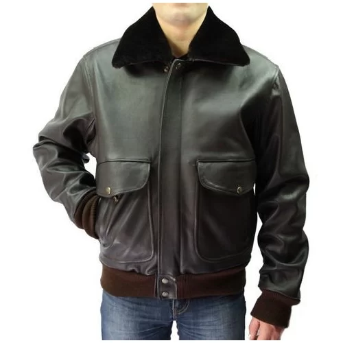 Blouson cuir homme en vachette modèle Aviator