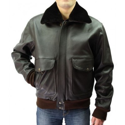 Blouson cuir  homme en vachette modèle Aviator