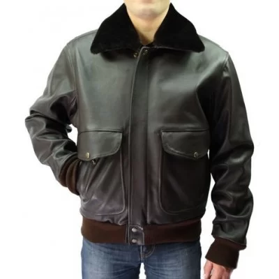 Blouson cuir homme en vachette modèle Aviator