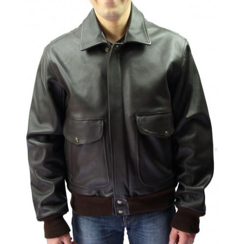 Blouson cuir  homme en vachette modèle Aviator
