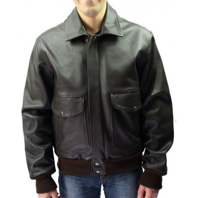 Blouson cuir  homme en vachette modèle Aviator