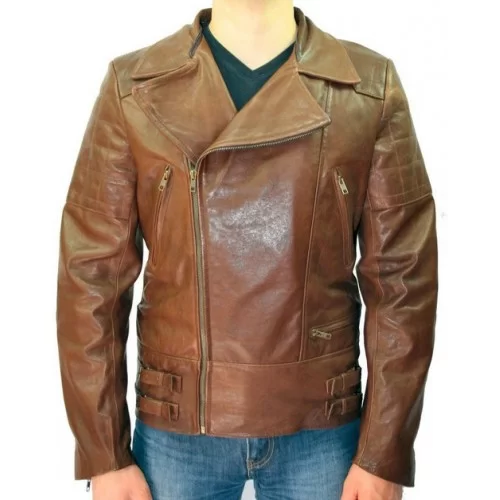 Blouson cuir homme haut de gamme modèle Corantin