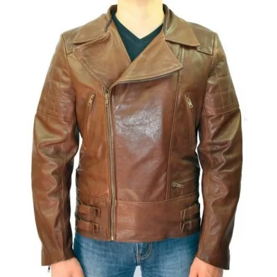 Blouson cuir homme haut de gamme modèle Corantin