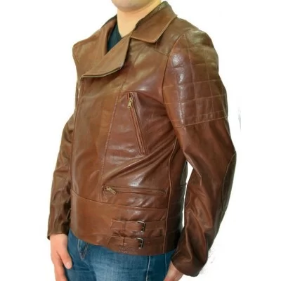 Blouson cuir homme haut de gamme modèle Corantin