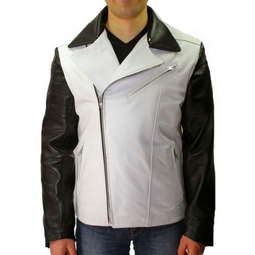 Blouson cuir homme  style perfecto modèle Chris
