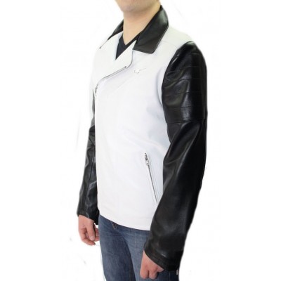 Blouson cuir homme  style perfecto modèle Chris