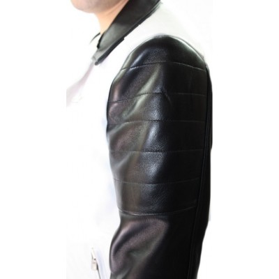 Blouson cuir homme  style perfecto modèle Chris