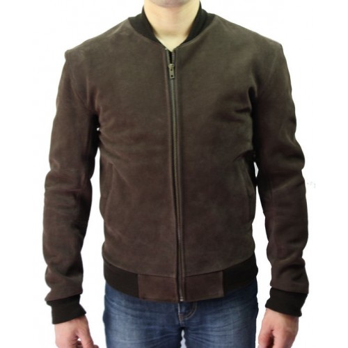 Portefeuille cuir à chaîne modèle en vachette marron