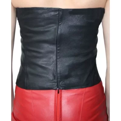 Corset cuir agneau haut de gamme modèle Betsy