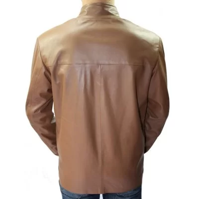 Veste cuir homme agneau modèle Floriane