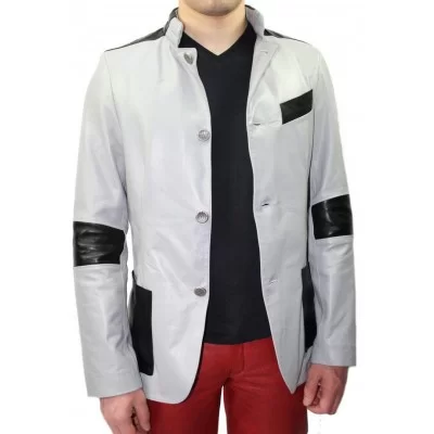  Veste blazer cuir homme agneau haut de gamme modèle Paul