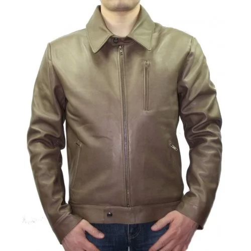 blouson cuir homme haut de gamme modèle Luis