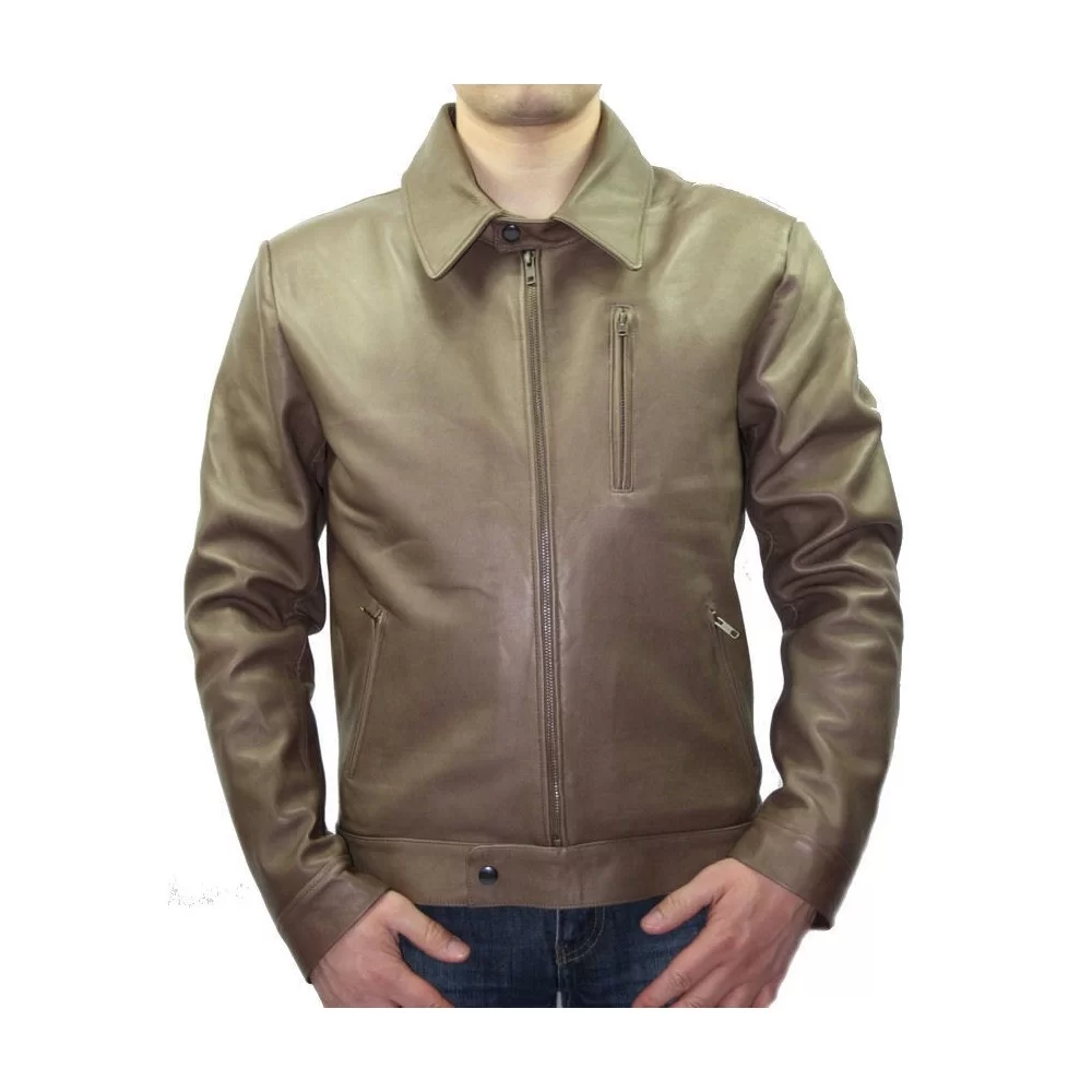 blouson cuir homme haut de gamme modèle Luis