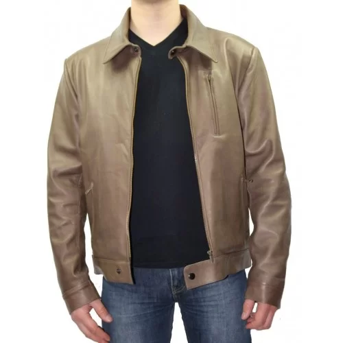 blouson cuir homme haut de gamme modèle Luis