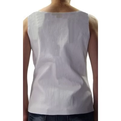 Tee shirt cuir femme agneau modèle Ornella