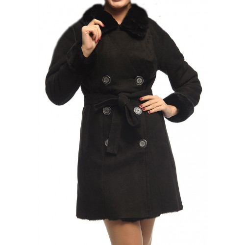 Man leather blazer model Rainier