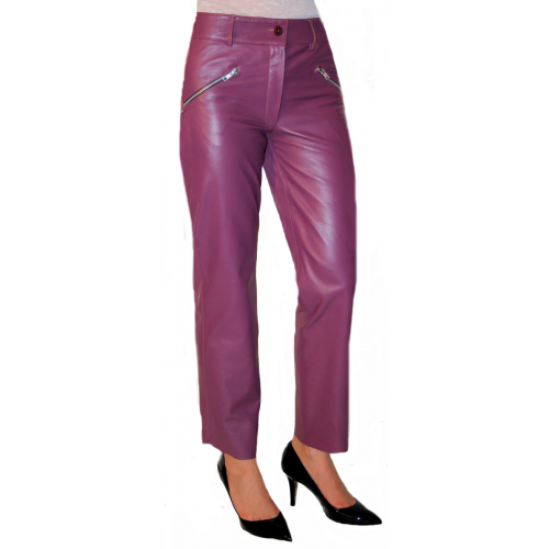 Man leather blazer model Mario