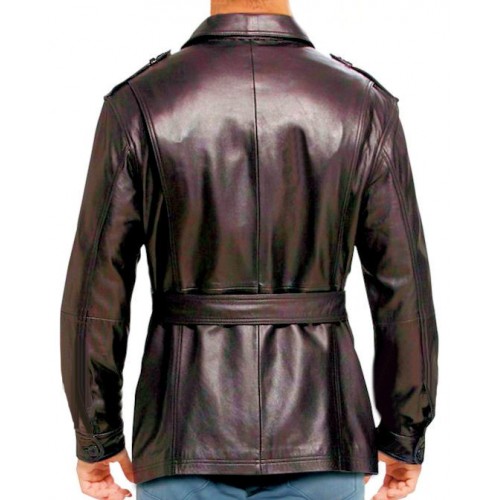 Woman\'s leather jacket model Chame